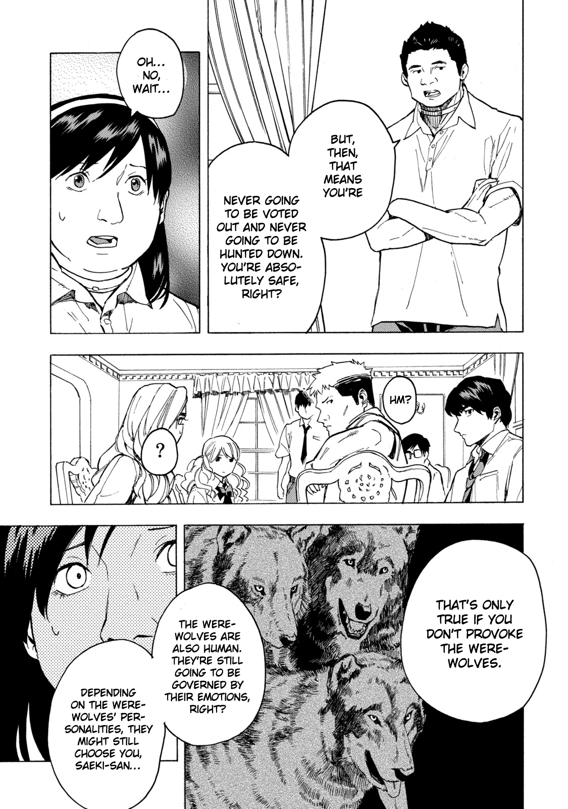 Jinrou Game - Beast Side Chapter 5 14